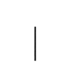 CANUTILLO PAPEL COCKTAIL NEGRO 6mm C250 NATURGO