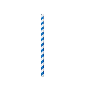CANUTILLO PAPEL BCO/AZUL RECTO 8mm C50 NATURGO