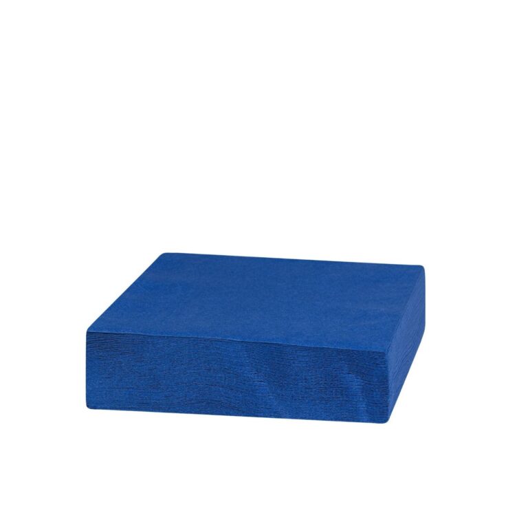 SERVILLETA AZUL 33x33