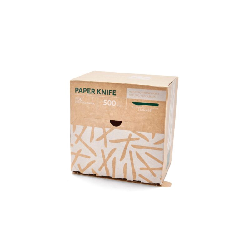 DISPENSADOR CUCHILLOS PAPEL COMPOSTABLE C. EXP.