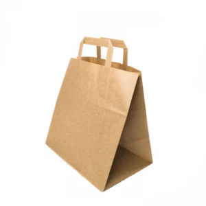 BOLSA PAPEL KRAFT CON ASAS 26X17X26